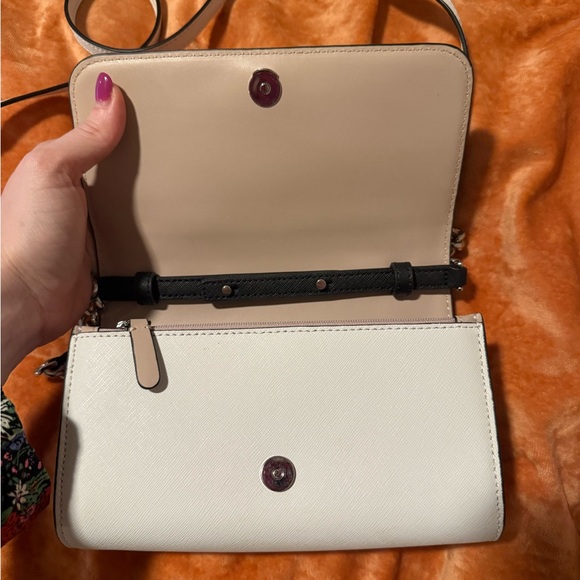 Kate Spade Tan and White Crossbody Bag - Picture 6 of 11